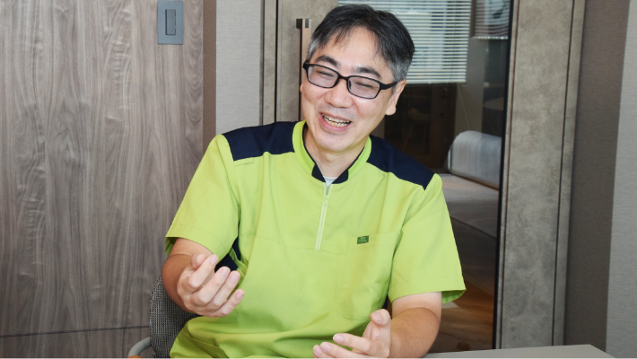 特別養護老人ホーム　かわぐち翔裕園　施設長 釼持 和之